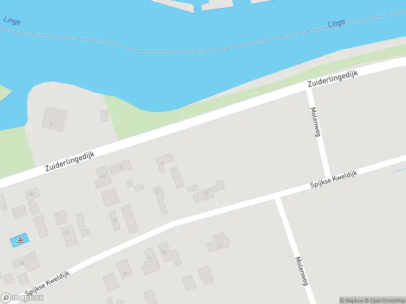 Ambulance met grote spoed naar de Zuiderlingedijk in Heukelum