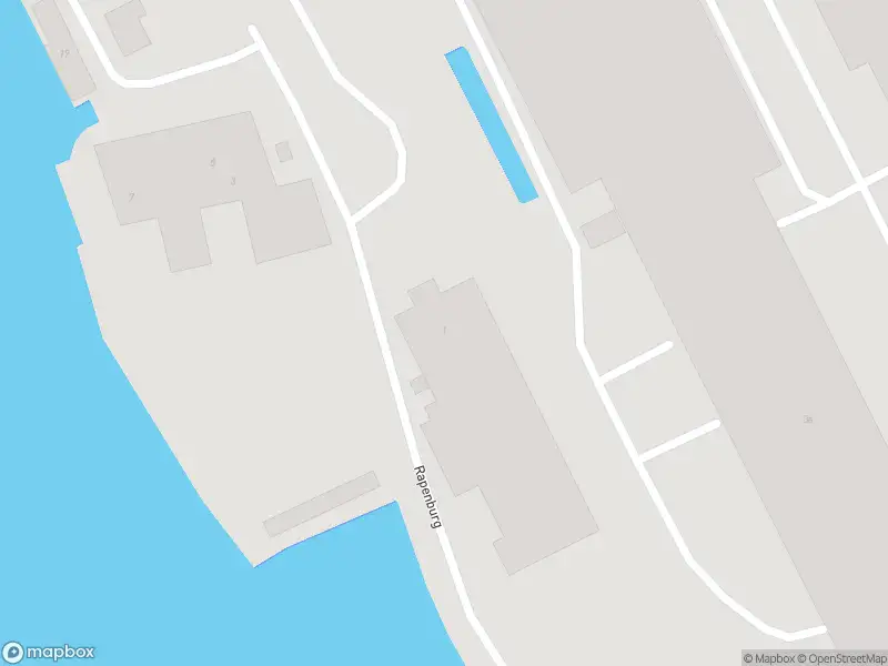 Ambulance met grote spoed naar de Rapenburg in Alblasserdam