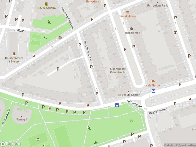 Ambulance met grote spoed naar de Rechthuisstraat in Rotterdam