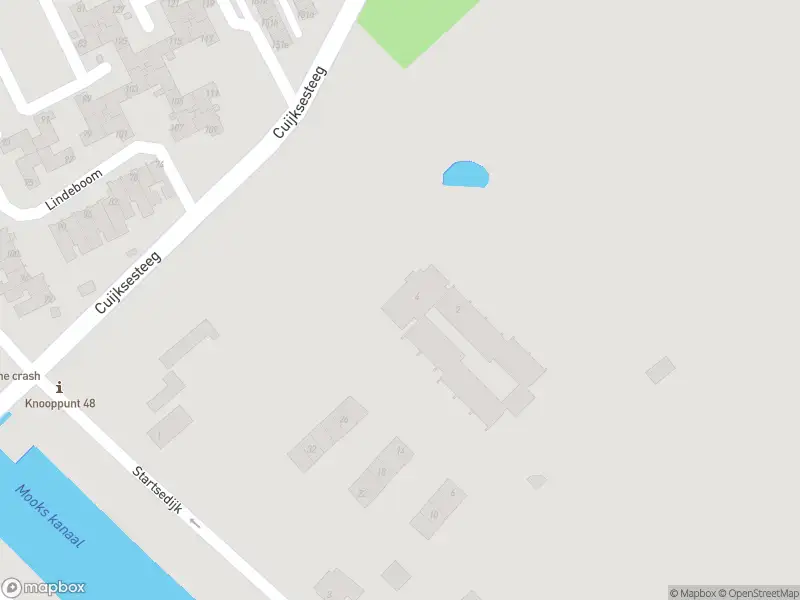 Brandweer met gepaste spoed naar de Cuijksesteeg in Mook vanwege wateroverlast