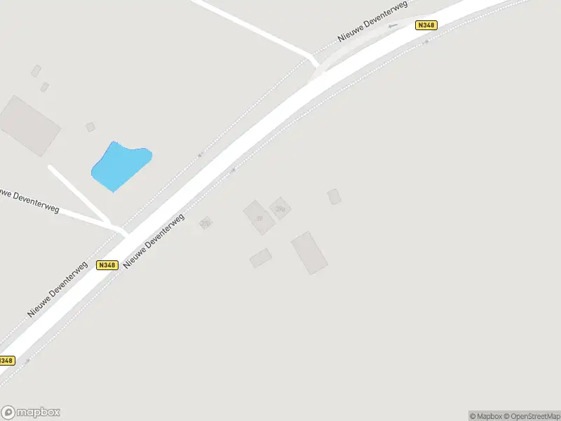 Brandweer met gepaste spoed naar de Nieuwe Deventerweg in Heeten vanwege stormschade