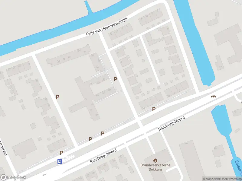 Brandweer met gepaste spoed naar de Dr. Nic. Radbodusstraat in Dokkum vanwege dier(en) in nood