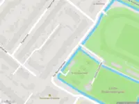 Ambulance naar de Van Beuningenlaan in Leiden