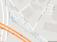Ambulance met grote spoed naar de Nieuwpoortweg in Schiedam