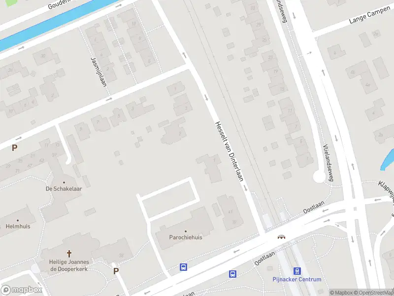 Ambulance met grote spoed naar de Hesselt van Dinterlaan in Pijnacker