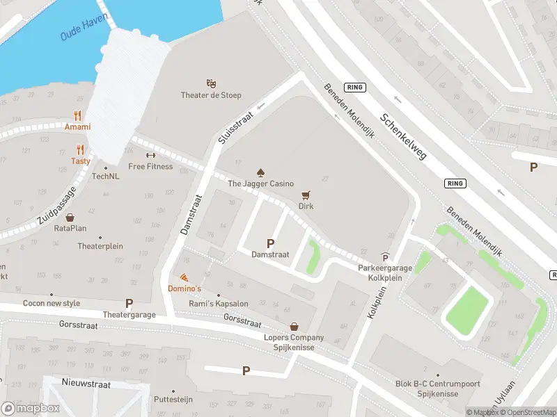 Ambulance met gepaste spoed naar de Damstraat in Spijkenisse