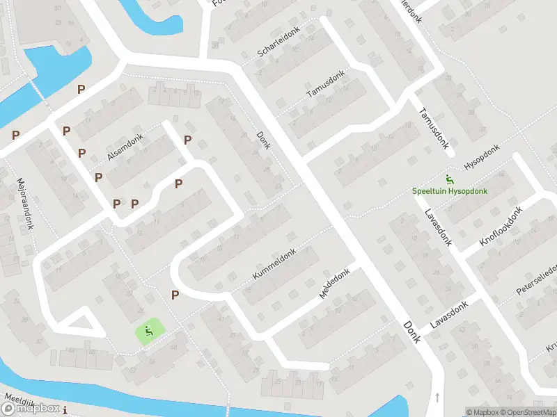 Ambulance met grote spoed naar de Paprikadonk in Spijkenisse