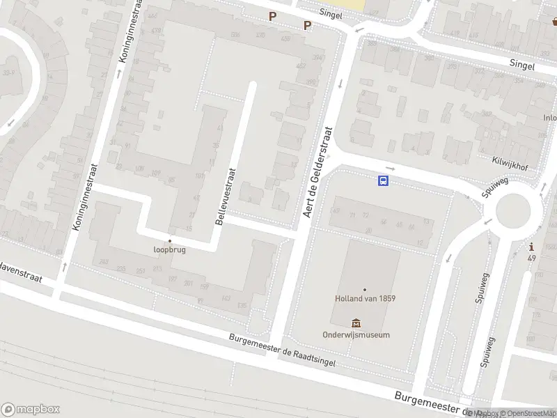 Ambulance met grote spoed naar de Bellevuestraat in Dordrecht