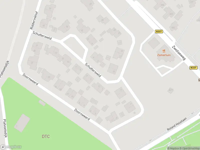 Brandweer met gepaste spoed naar de Schuttersveld in Deventer