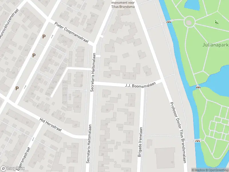 Brandweer met gepaste spoed naar de J.J. Boomsmalaan in Bolsward