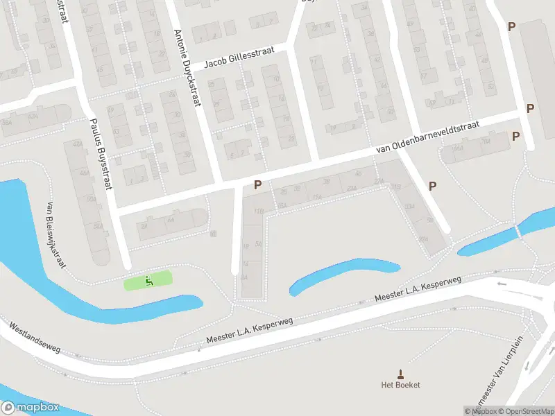Ambulance met gepaste spoed naar de Van Oldenbarneveldtstraat in Vlaardingen