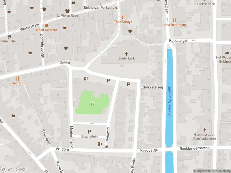 Overlastmelding Zuiderkerkplein in Enkhuizen