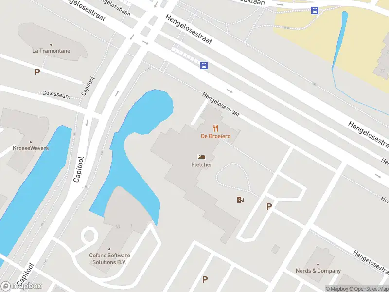 Brandweer met gepaste spoed naar de Colosseum in Enschede vanwege afgaan automatisch brandalarm