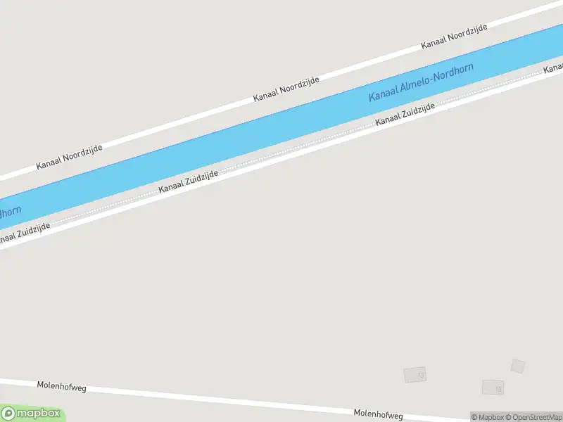 Brandweer met gepaste spoed naar de Kanaal Z.Z. in Reutum vanwege dier(en) in nood