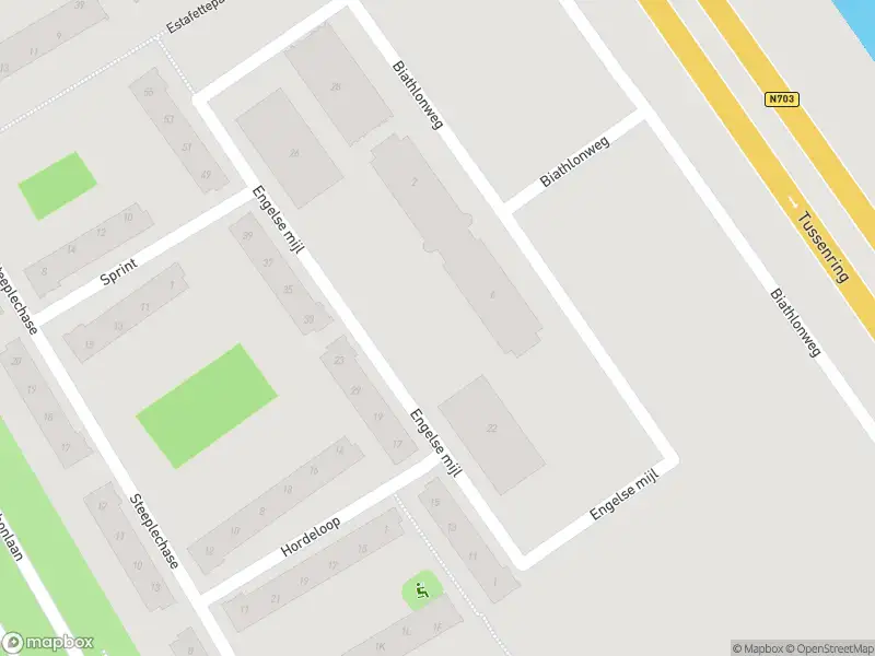 Politie naar de Engelse mijl in Almere vanwege steekincident