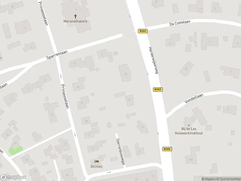 Politie naar de Harderwijkerweg in Ermelo