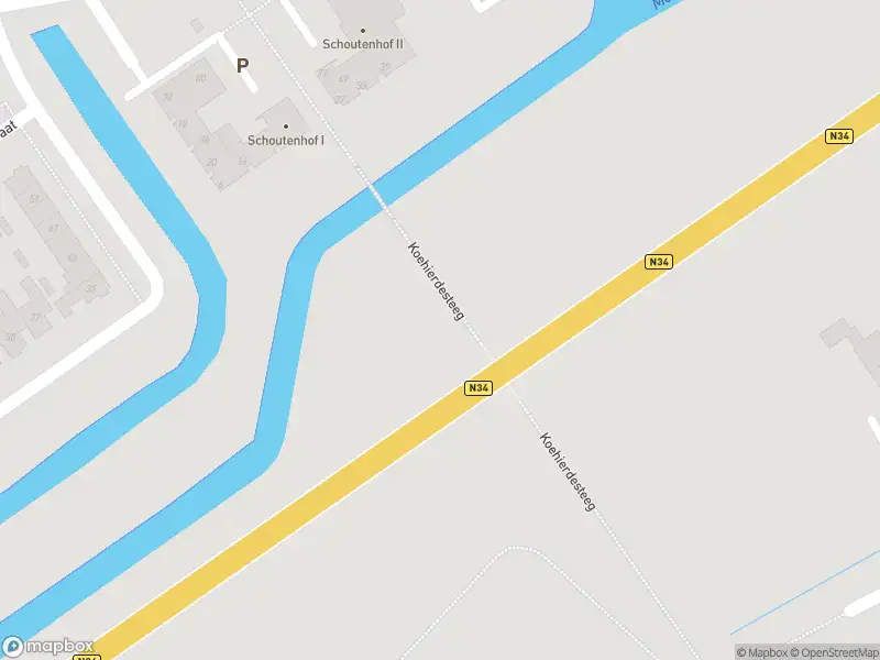 112 melding Brandweer met normale urgentie naar de Koehierdesteeg in Hardenberg vanwege dier(en) in nood