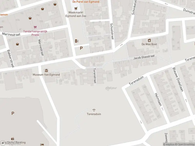 Overlastmelding Torenstraat in Egmond aan Zee
