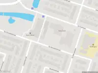 Ambulance met grote spoed naar de De Genestetstraat in Ridderkerk