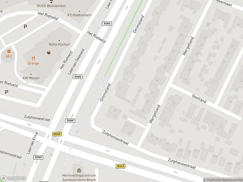 Politie naar de Ommeland in Apeldoorn vanwege aanrijding met letsel