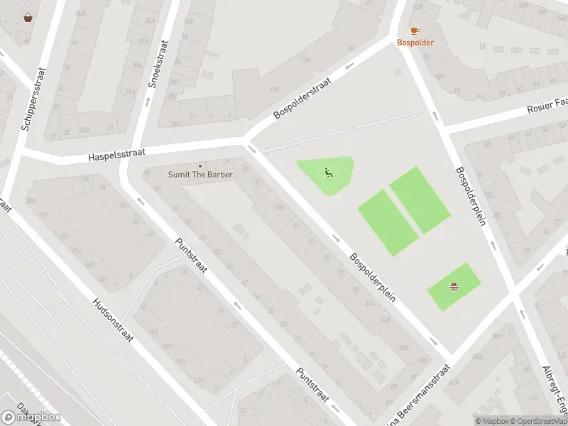 Ambulance met gepaste spoed naar de Bospolderplein in Rotterdam