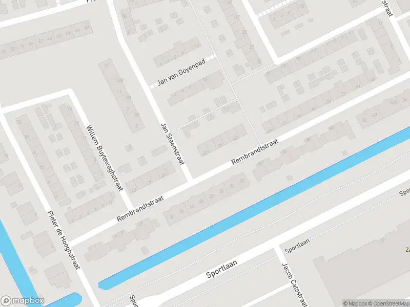 Ambulance met gepaste spoed naar de Rembrandtstraat in Spijkenisse