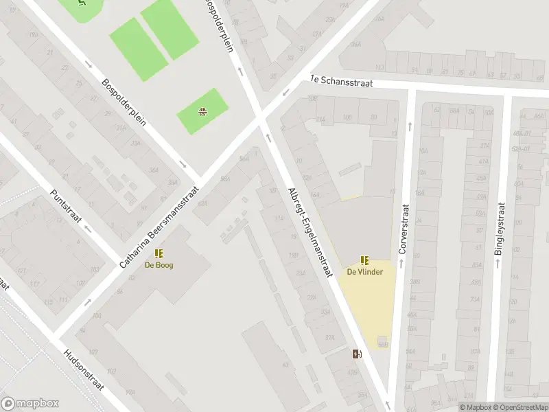 Ambulance met grote spoed naar de Albregt-Engelmanstraat in Rotterdam