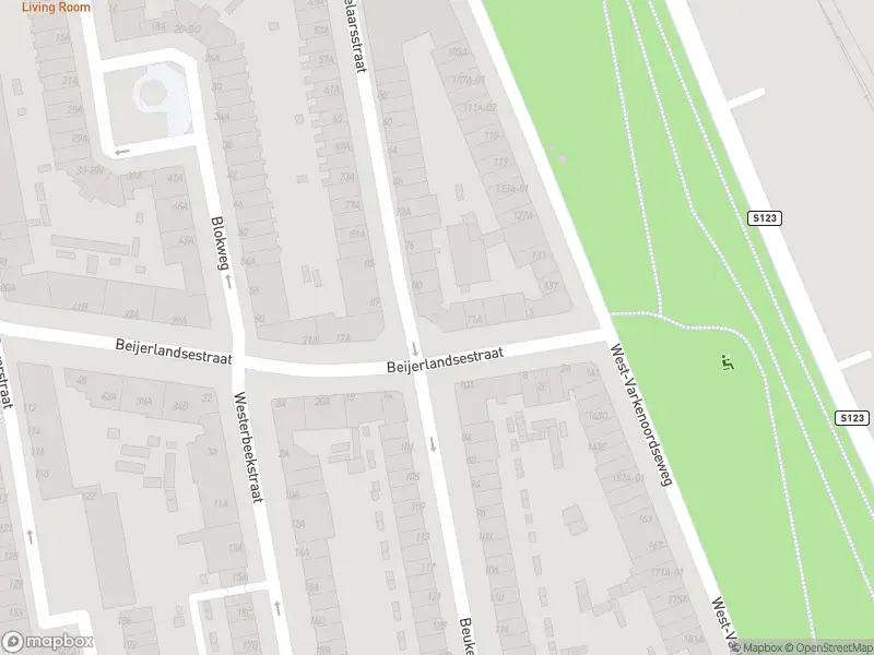 Ambulance met grote spoed naar de Beijerlandsestraat in Rotterdam