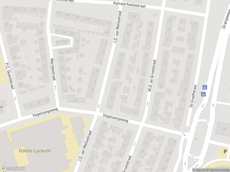 112 melding Overlastmelding J.D. van Mellestraat in Goes gesloten