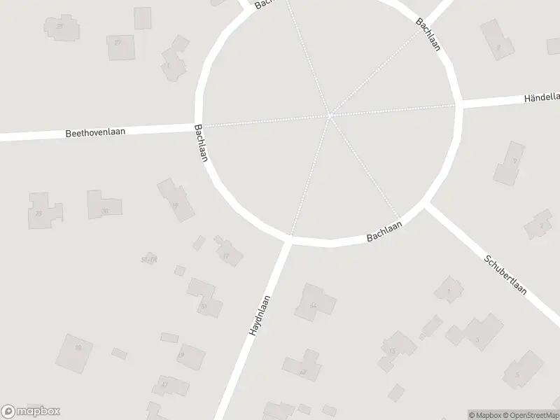 Brandweer met gepaste spoed naar de Bachlaan in Bilthoven