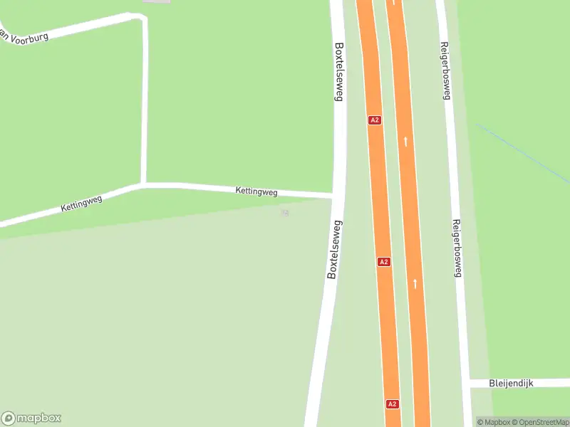 Politie naar de Kettingweg in Vught vanwege ongeval met letsel