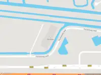 Brandweer met gepaste spoed naar de Parallelweg-west in Woerden