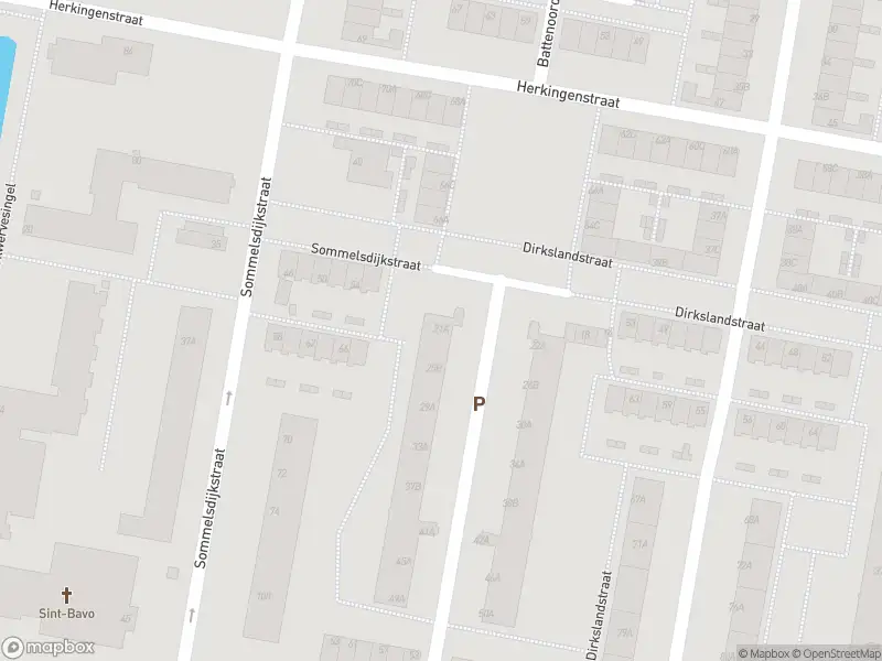 Ambulance met grote spoed naar de Middelharnisstraat in Rotterdam