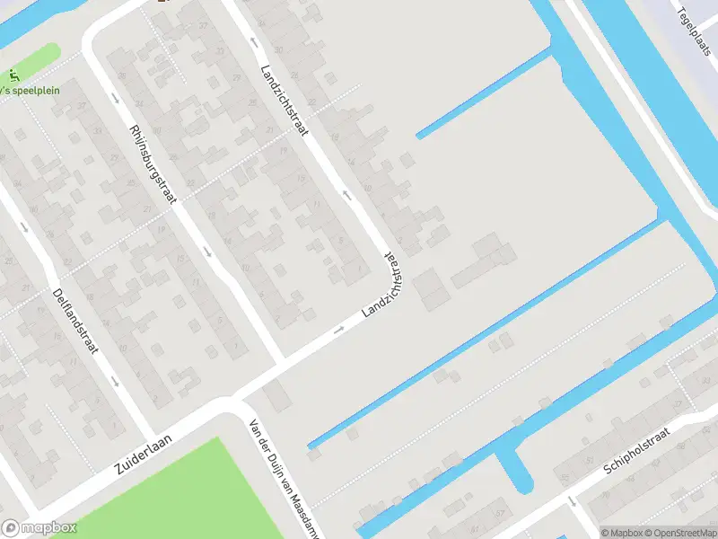 Ambulance met gepaste spoed naar de Landzichtstraat in Rotterdam