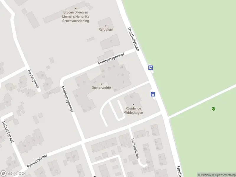 Brandweer met gepaste spoed naar de Middelhagenhof in Velp vanwege afgaan automatisch brandalarm