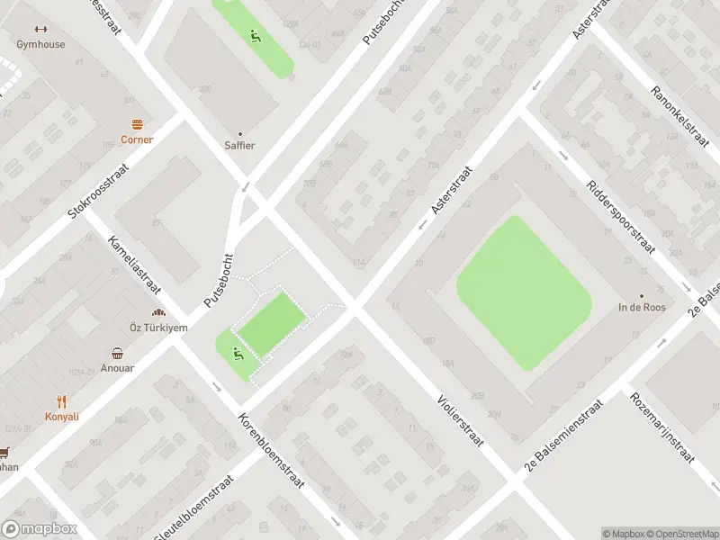 Ambulance met grote spoed naar de Violierstraat in Rotterdam