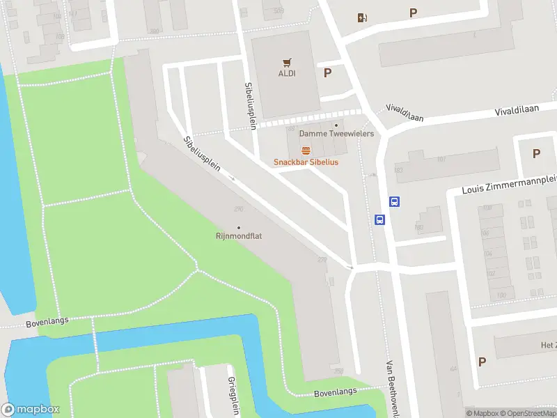 Brandweer met gepaste spoed naar de Sibeliusplein in Schiedam