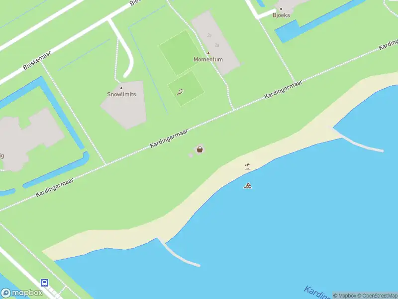 Brandweer met gepaste spoed naar de Kardingermaar in Groningen vanwege dier(en) in nood