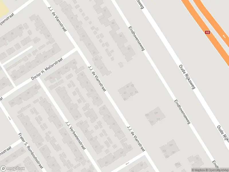 Politie naar de J.J. de Vlamstraat in Best vanwege ongeval met letsel