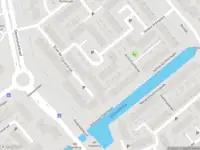 Brandweer met gepaste spoed naar de Braggaar-de Doesplein in Leiden