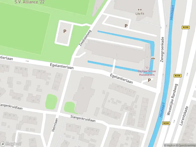 Ambulance met gepaste spoed naar de Egelantierlaan in Haarlem