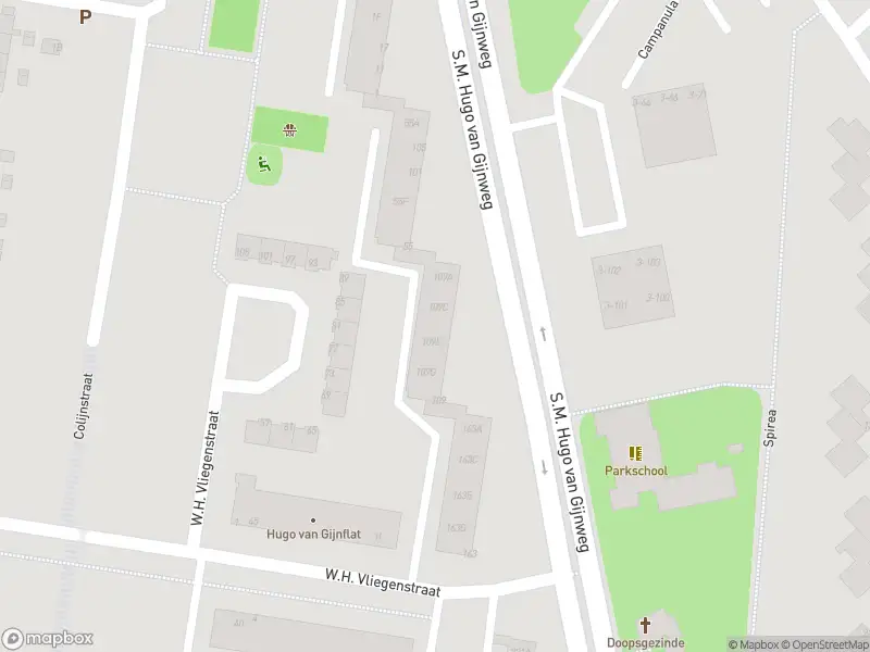Ambulance met gepaste spoed naar de S.M. Hugo van Gijnweg in Dordrecht
