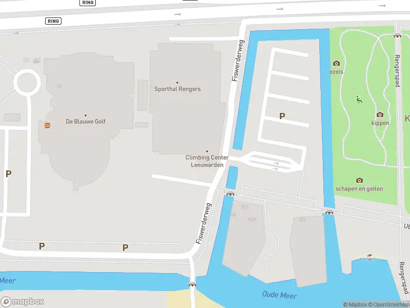 Brandweer met gepaste spoed naar de Fiswerderweg in Leeuwarden