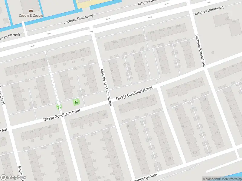 Ambulance met grote spoed naar de Dirkje Goedhartstraat in Rotterdam