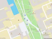 Brandweer met gepaste spoed naar de Leeghwaterstraat in Delft vanwege afgaan automatisch brandalarm