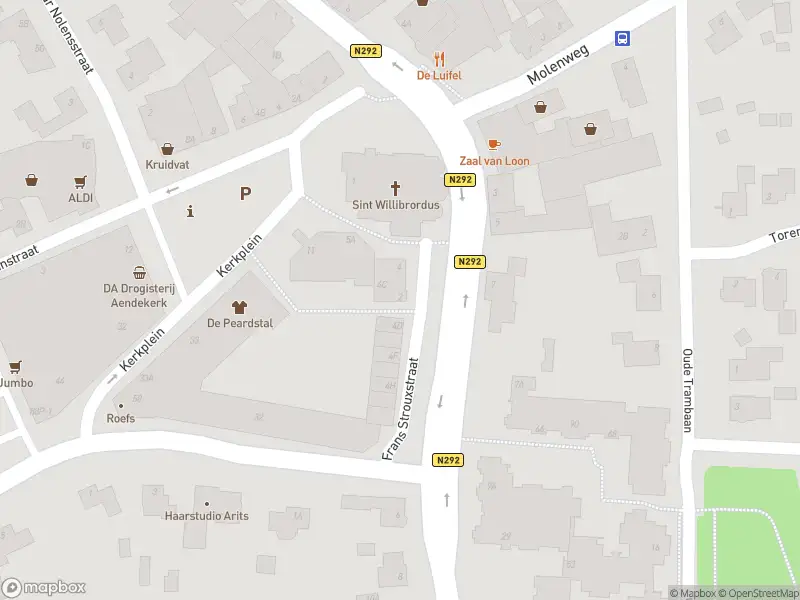 Politie naar de Frans Strouxstraat in Stramproy vanwege aanrijding met letsel