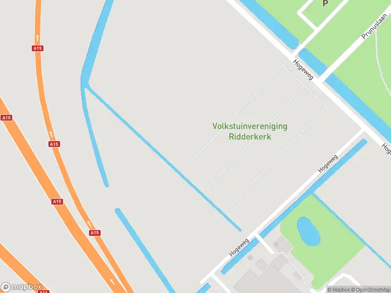 Brandweer met gepaste spoed naar de Hogeweg in Ridderkerk