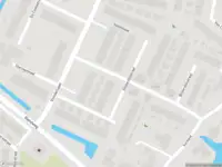 Ambulance met grote spoed naar de Bilderdijkstraat in Alblasserdam