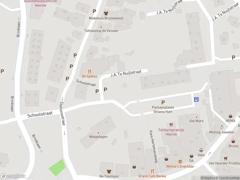 Brandweer met gepaste spoed naar de Schoolstraat in Heerde