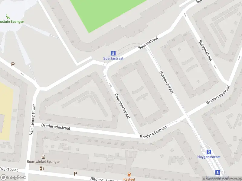 Ambulance naar de Coornhertstraat in Rotterdam